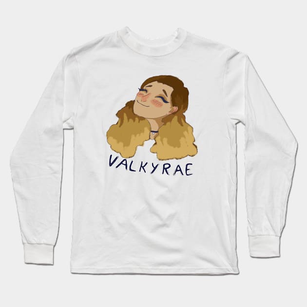 Valkyrae - Twitch Streamer - Video Gamer Long Sleeve T-Shirt by sheehanstudios